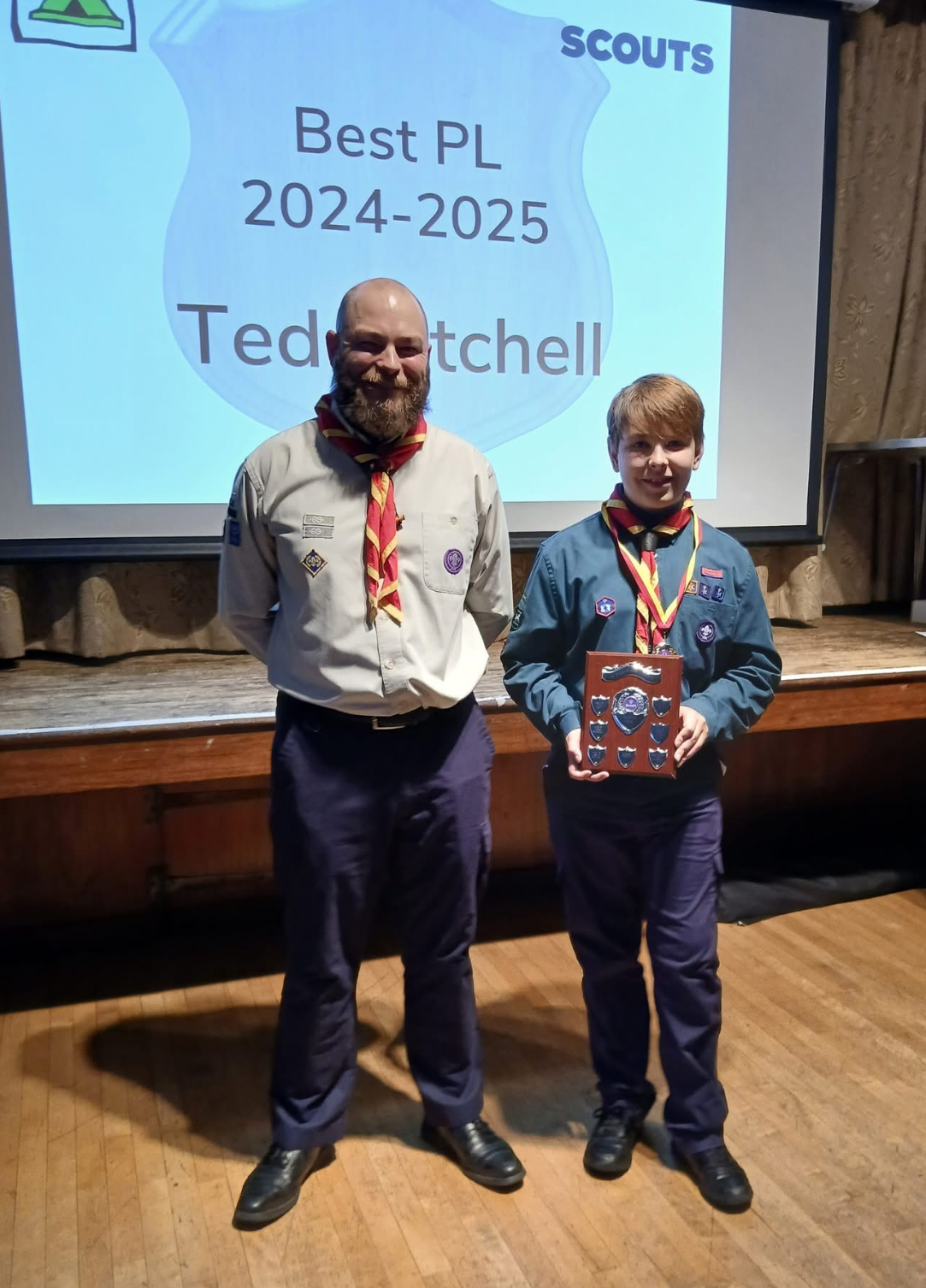 Top Scout Award - 23/7/25 - Bradon Forest School